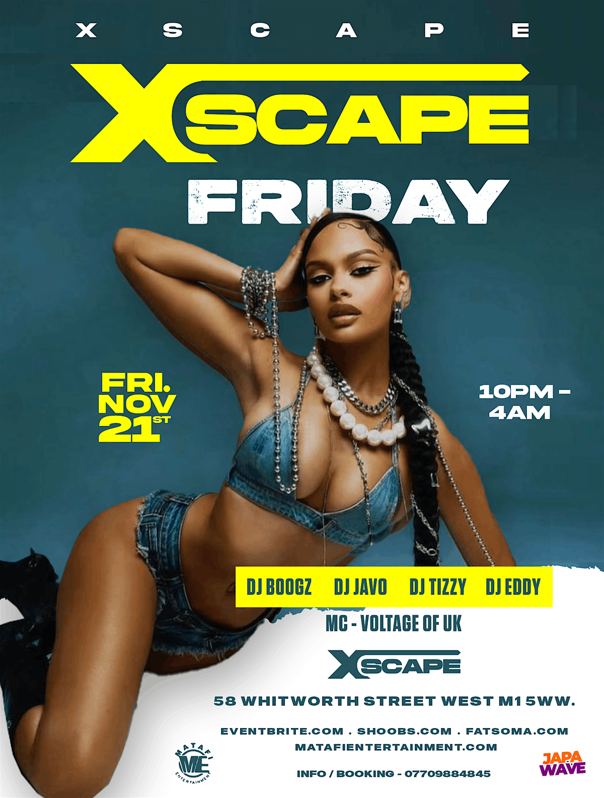 Xscape Friday - HIPHOP \/ RNB \/ AFROBEATS \/ AMAPIANO \/ DANCEHALL