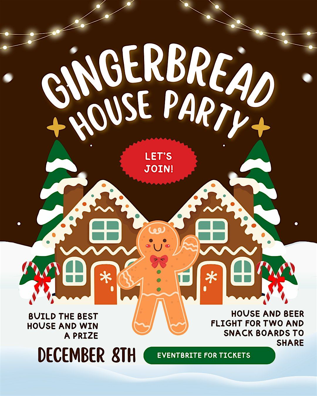 Gingerbread House & Beer Social