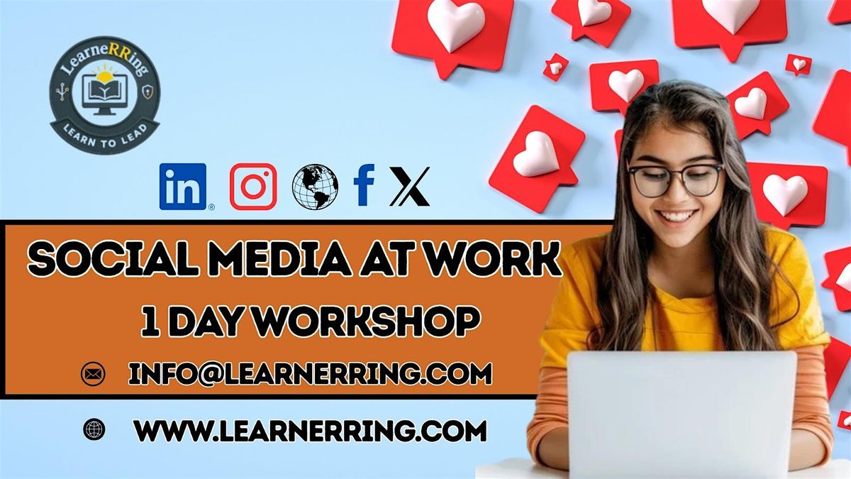 Social Media at Work 1 Day Workshop |Clovis, CA