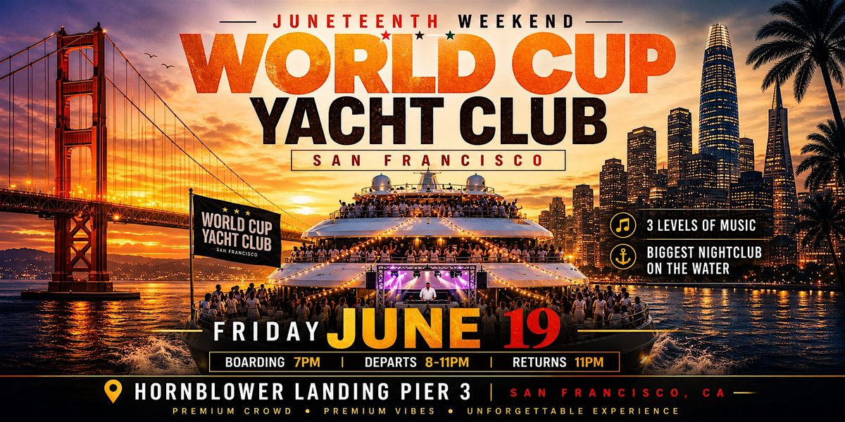 WORLD CUP | YACHT CLUB CRUISE ON THE SF SPIRIT