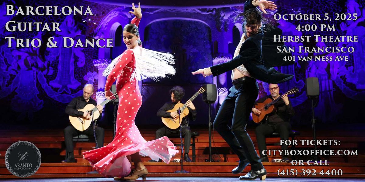 Barcelona Guitar Trio and Dance at Wilshire Ebell Theatre
