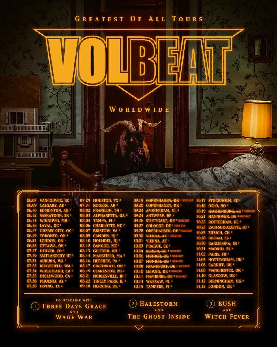 Volbeat Herning Tickets