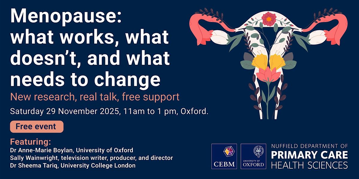 Menopause: what works, what doesn't, and what needs to change