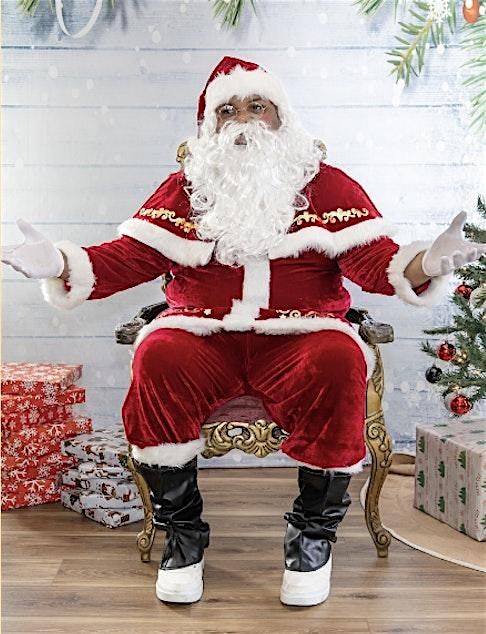 Celebrate Joy with Black Santa + Holiday Sip & Shop