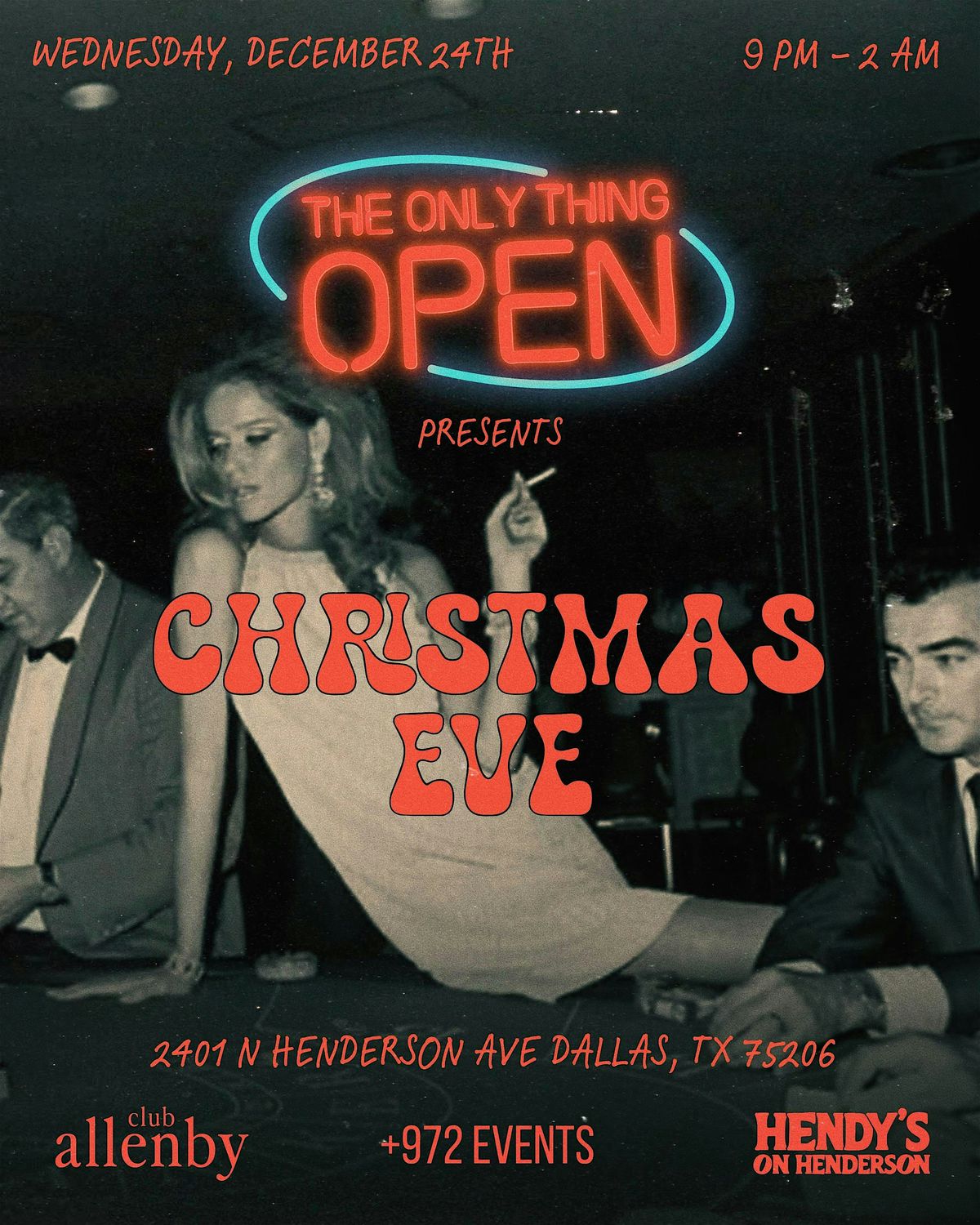 Christmas Eve @ Hendy's on Henderson