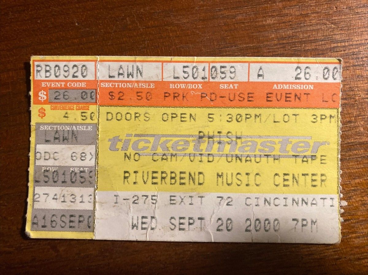 Phish - 2 Day Pass at Fenway Park