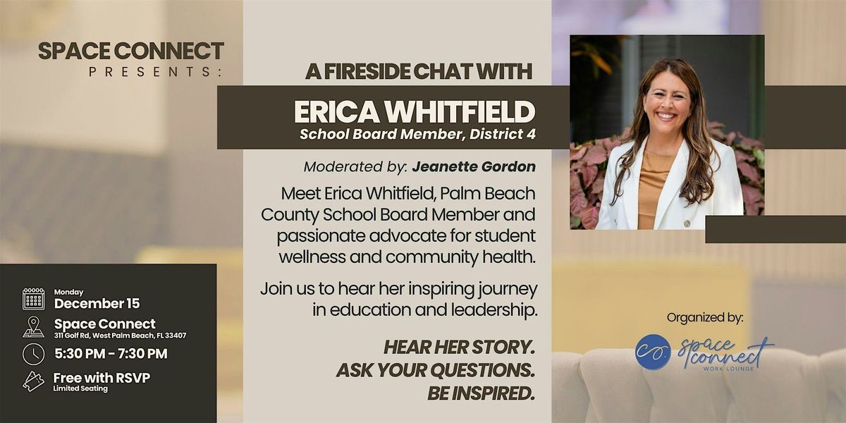 Fireside Chat with Erica Whitfield