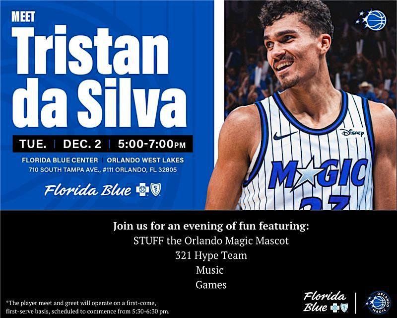 Orlando Magic Player Appearance at Orlando West Lakes