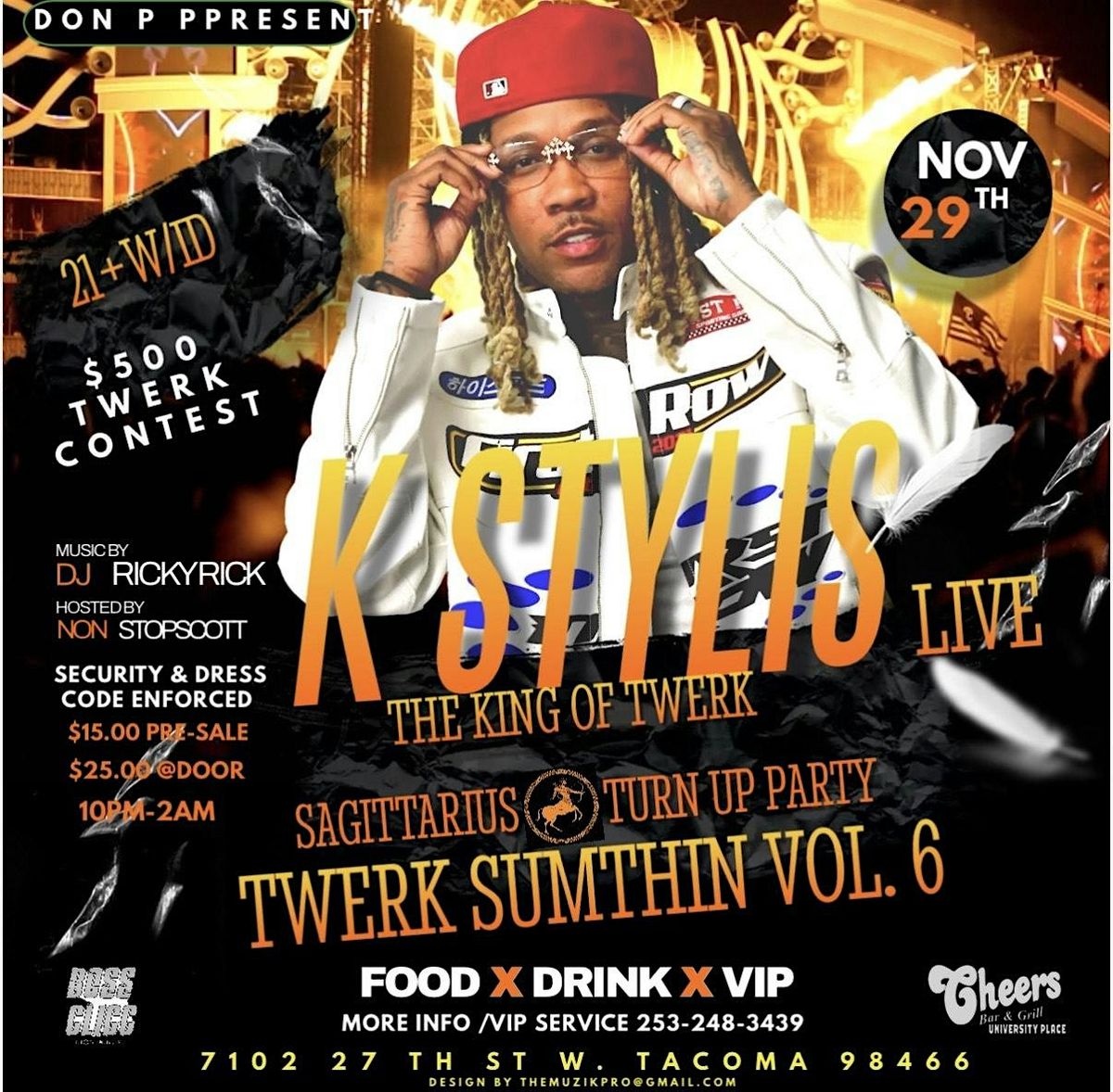 K STYLIS LIVE TWERK SUMTHIN VOL 6