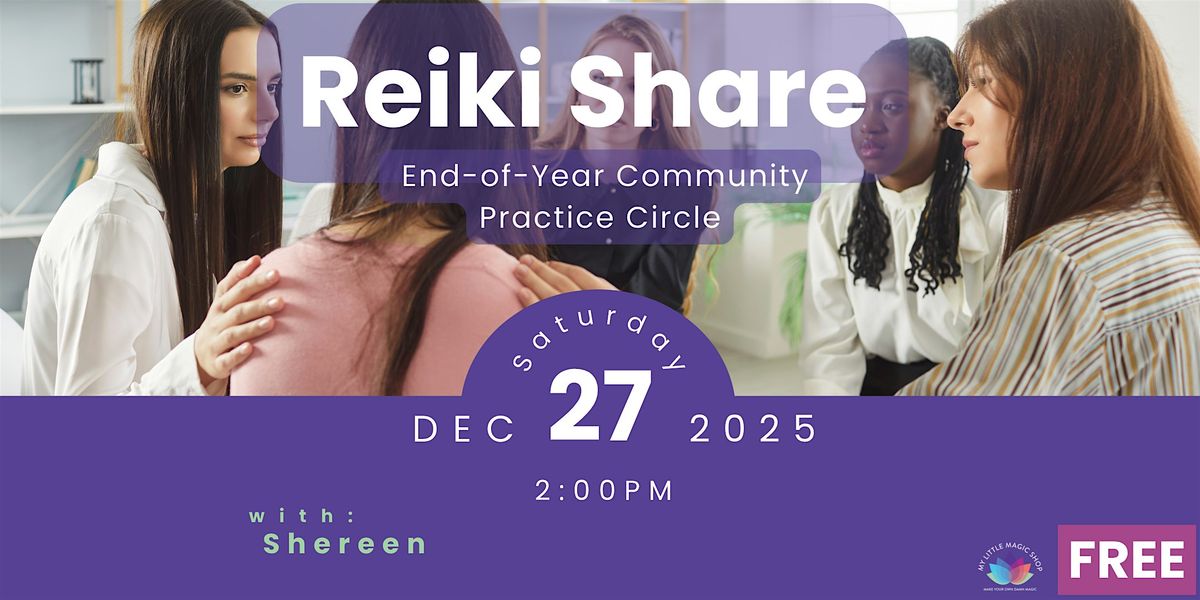 End-of-Year Reiki Share \u2013 Community Practice Circle (NYC)