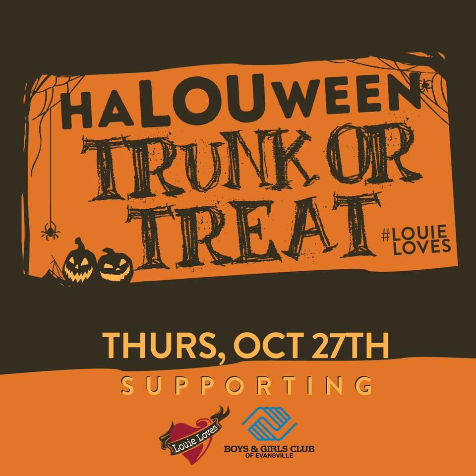 3rd Annual HaLOUween Trunk or Treat Bar Louie (Evansville) October