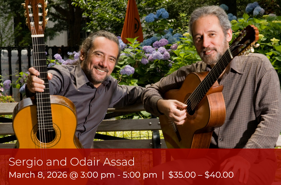 The Assad Brothers at Vilar Performing Arts Center