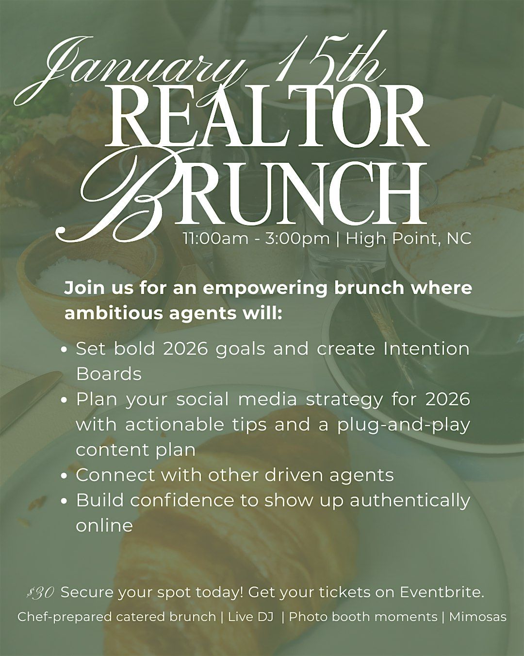 Set the Intention: 2026 Realtor Brunch + Vision Session