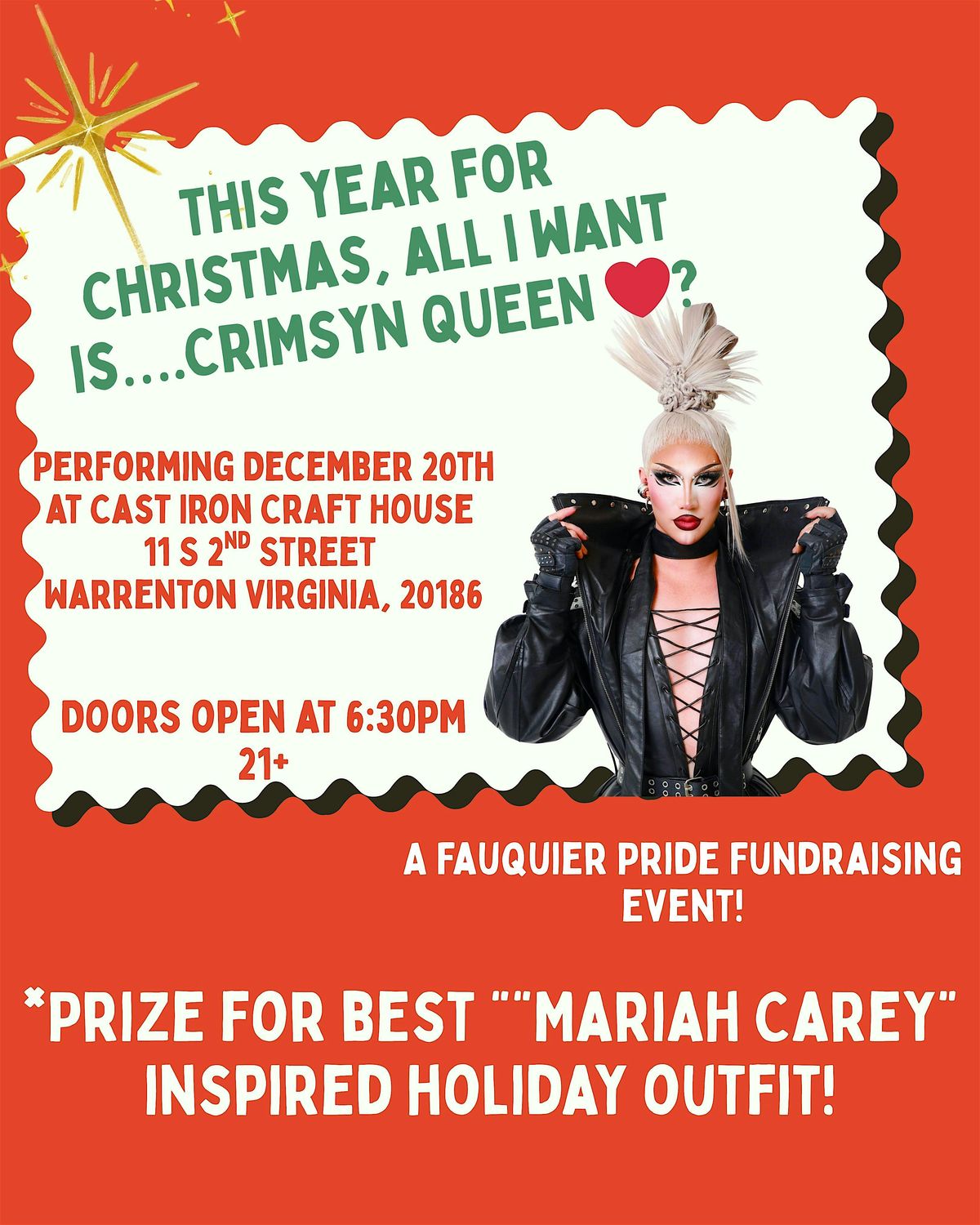 This Year For Christmas, All I Want Is...A Night Out with Fauquier Pride.