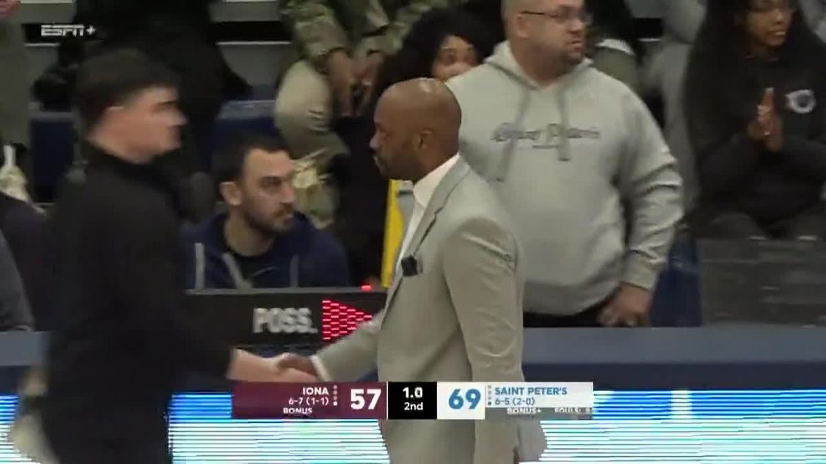 Iona Gaels at Saint Peter's Peacocks Mens Basketball