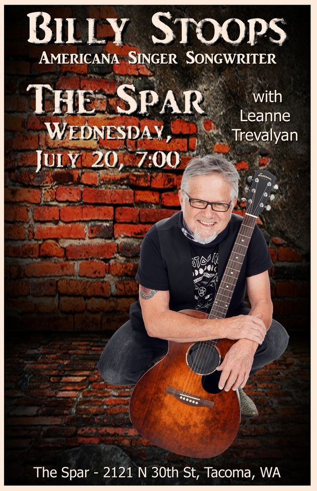 WEDNESDAYS At The Spar Billy Stoops Duo The Spar Tavern Tacoma WA 
