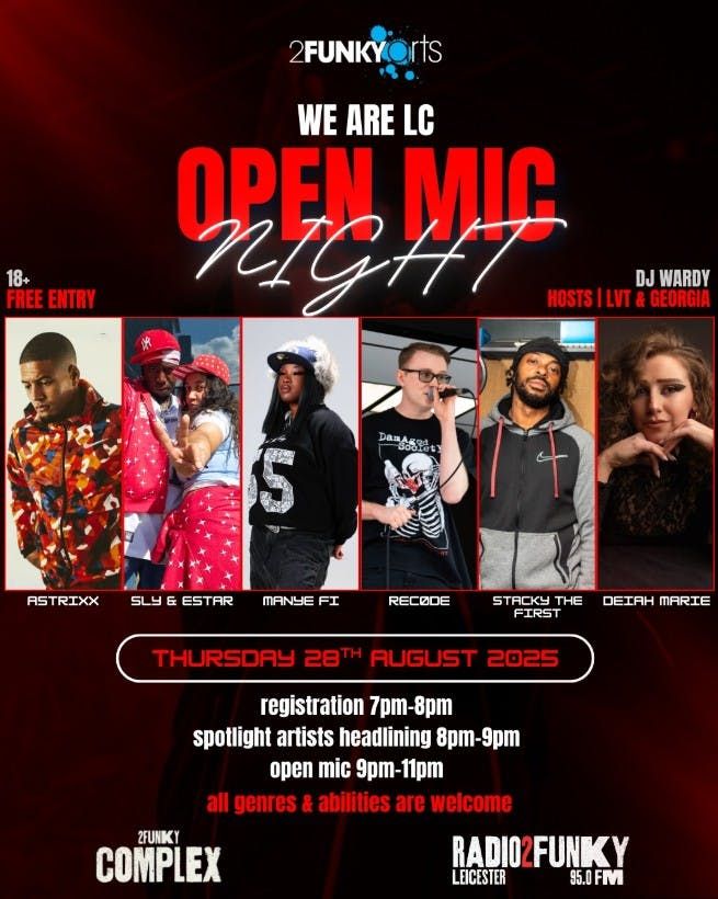 We Are LC Open Mic Night