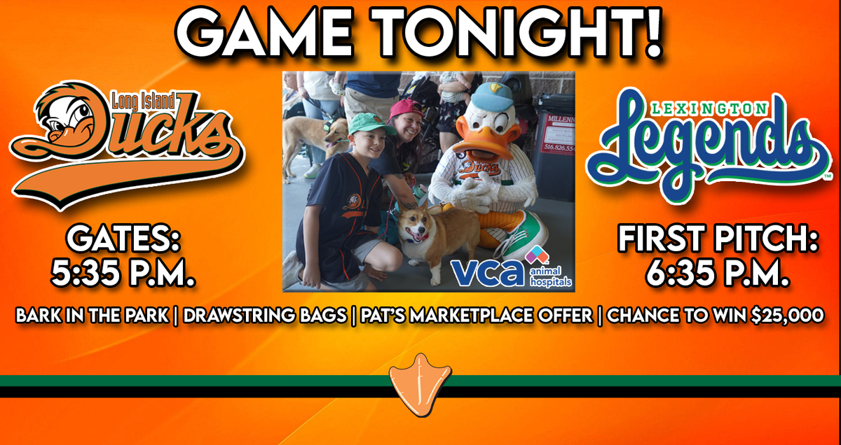 Parking Lexington Legends at Long Island Ducks