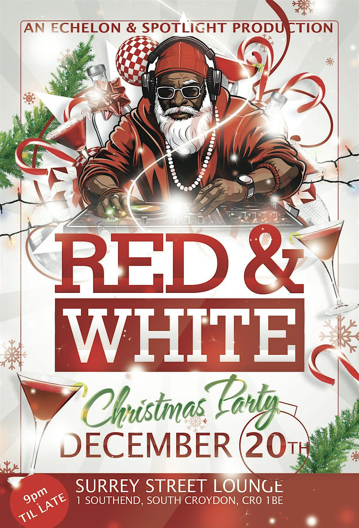 Red & White Christmas Party