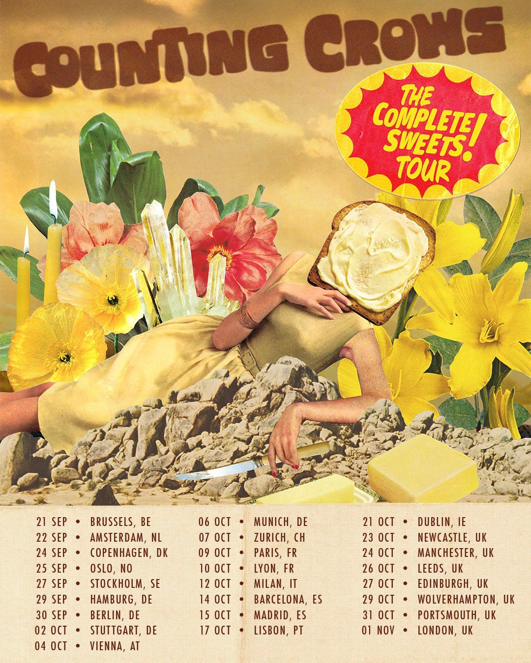 Counting Crows Amsterdam Tickets