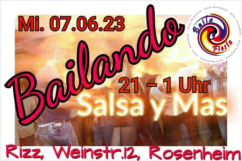 Bailando Salsa y Mas im Rizz Gew\u00f6lbe