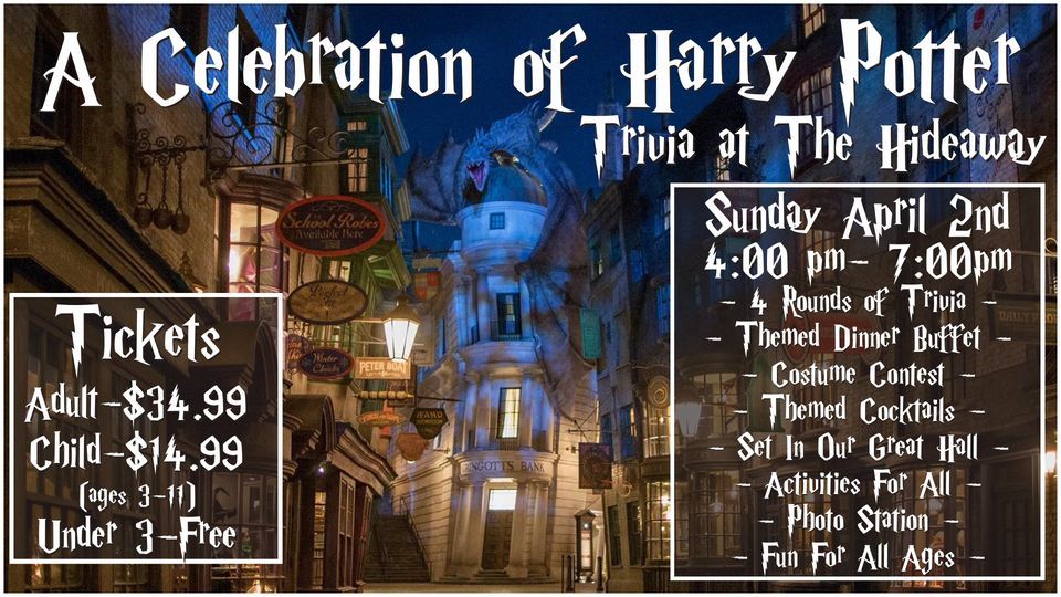 A Celebration of the Magical World of Harry Potter The Hideaway