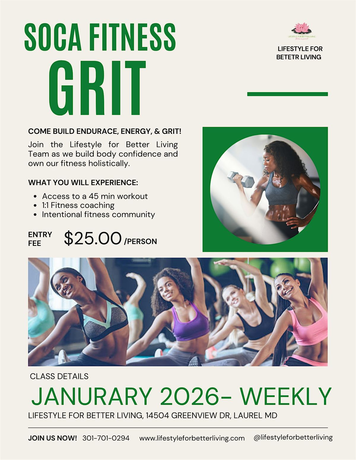 Soca Fitness: GRIT