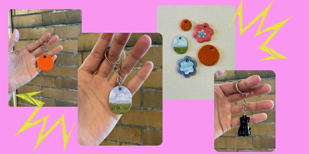 Clay Keychains and Charms with Rina Nguyen
