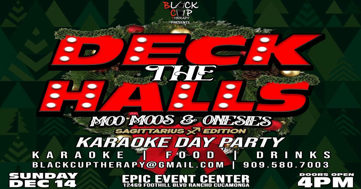 DECK THE HALLS- MOO MOOS & ONESIES DAY FUNCTION