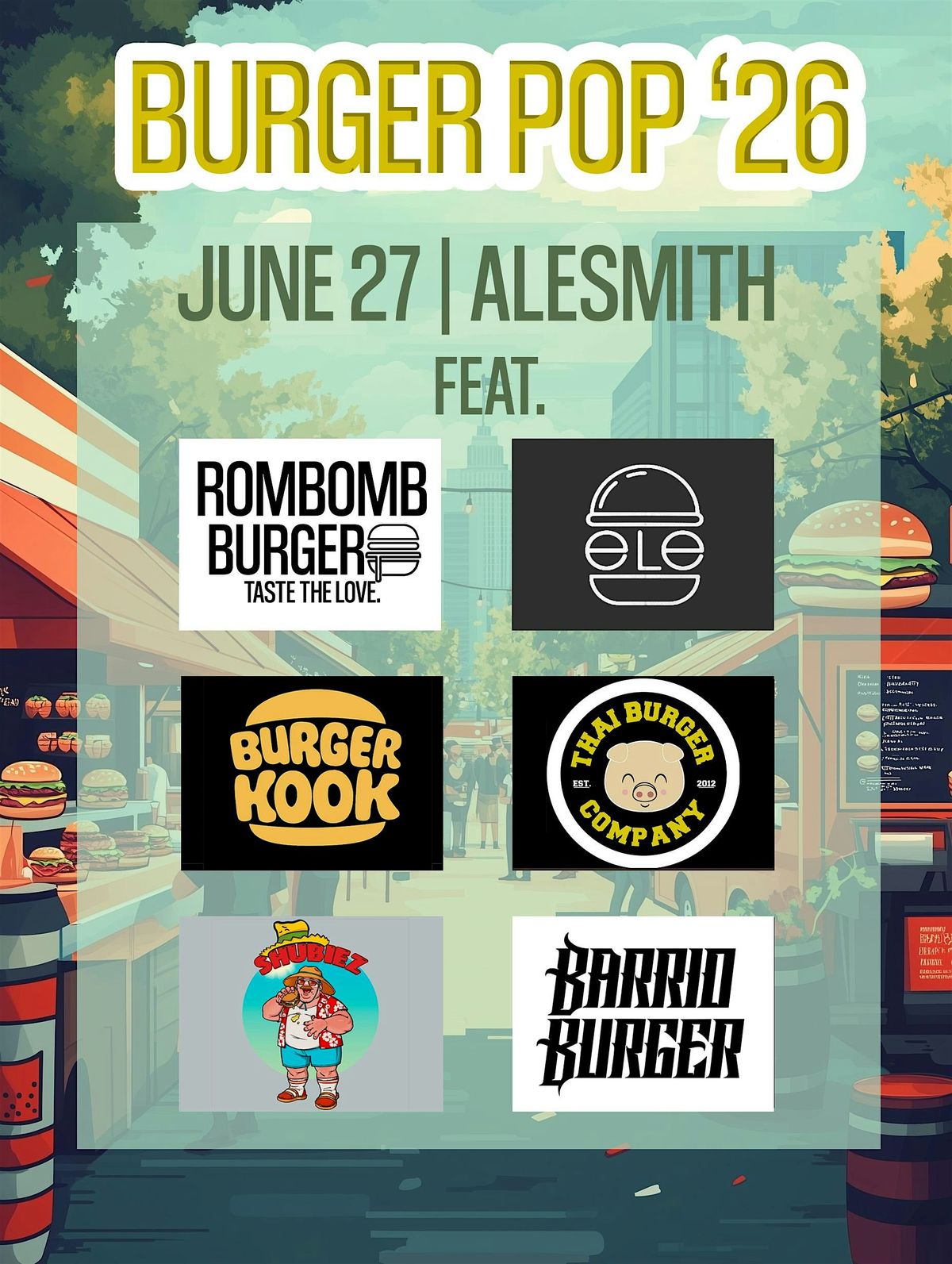 Burger Pop at AleSmith