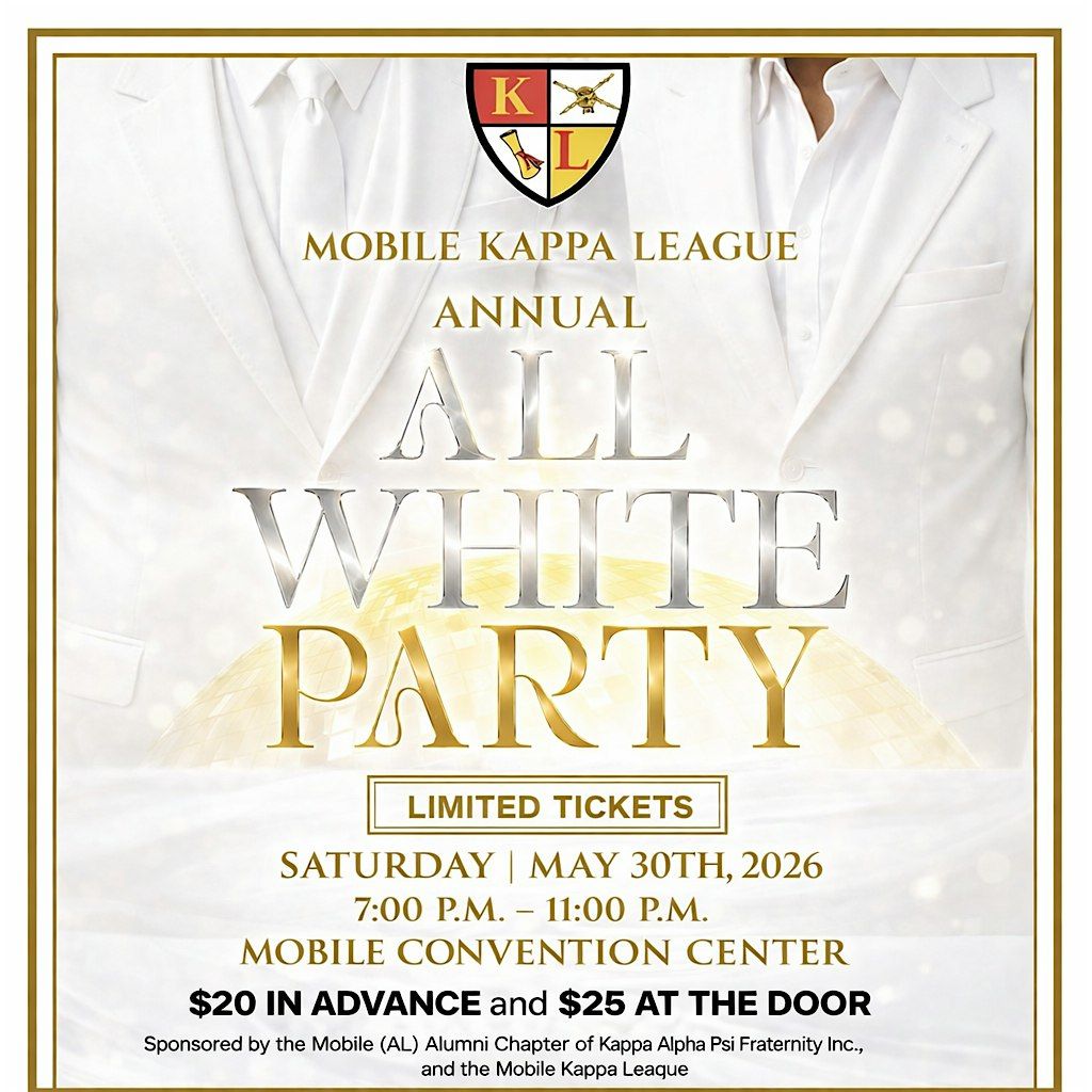 Mobile Kappa League All White Party