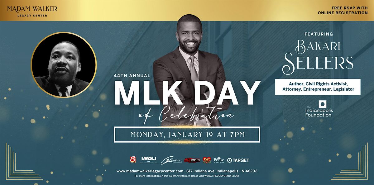 44th Annual MLK Day of Celebration at the Madam Walker Legacy Center