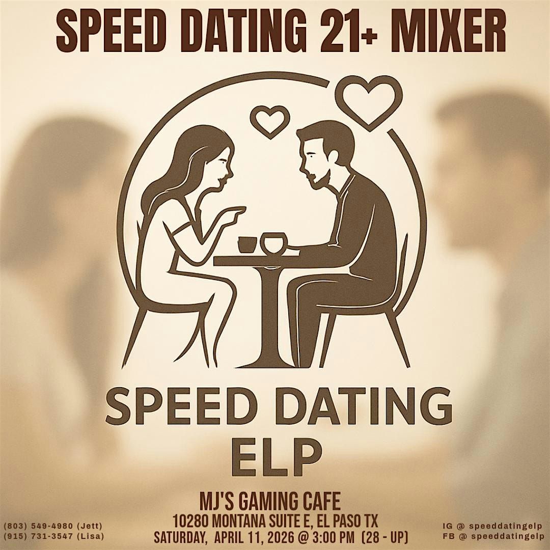 Match & Play: 21+ Gaming Speed Dating Experience