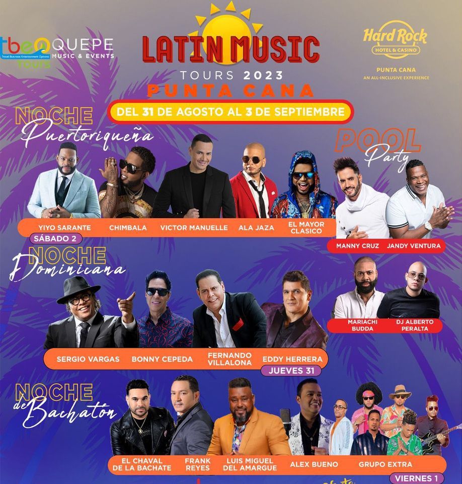latin music tours 2023
