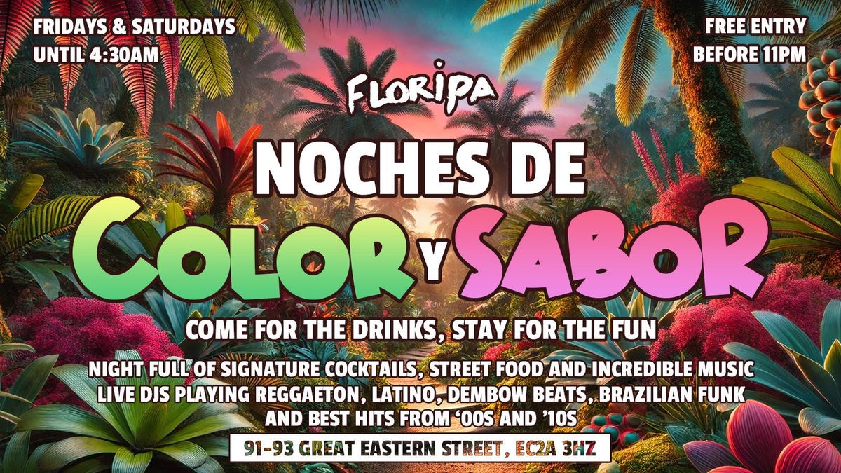 ????  NOCHES DE COLOR Y SABOR  ????