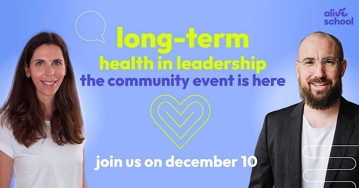 Long-Term Health in Leadership: Between obsession and mindful living