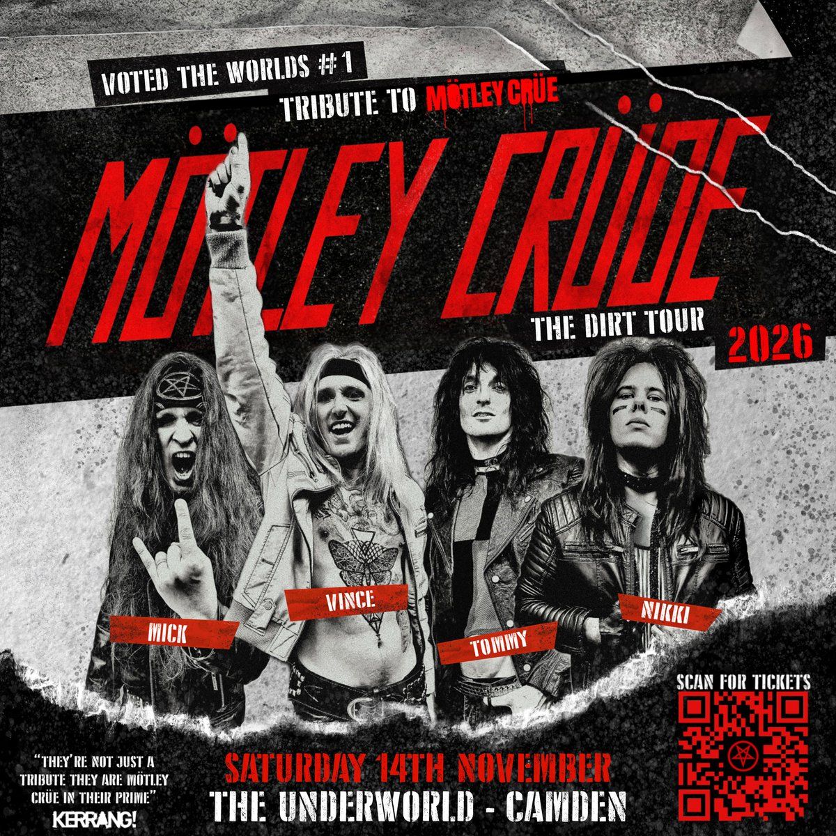 The Crue - A Tribute to Motley Crue