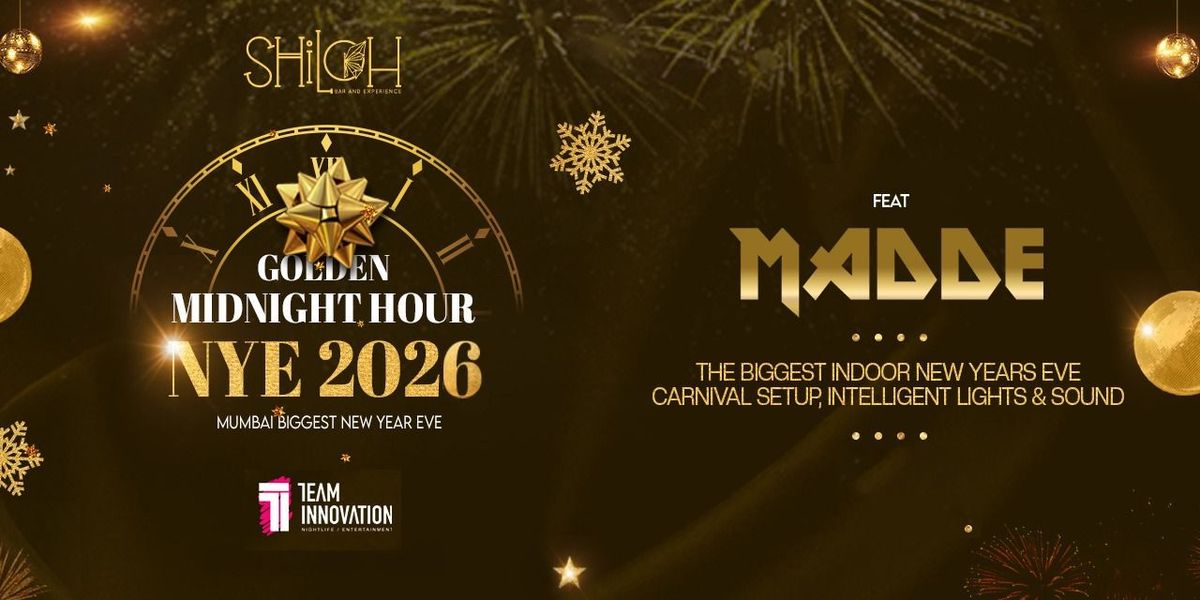 NYE 2026 - Golden Midnight Hour at Shiloh