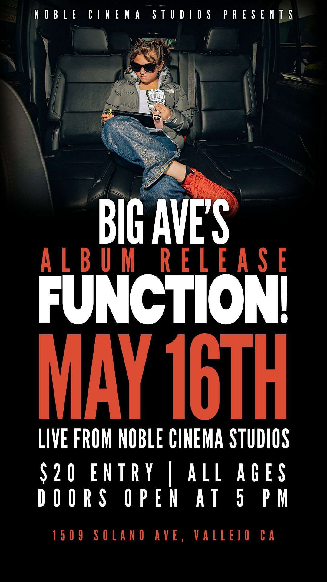 BIG AVE'S Album Release Function @ NOBLE CINEMA STUDIOS