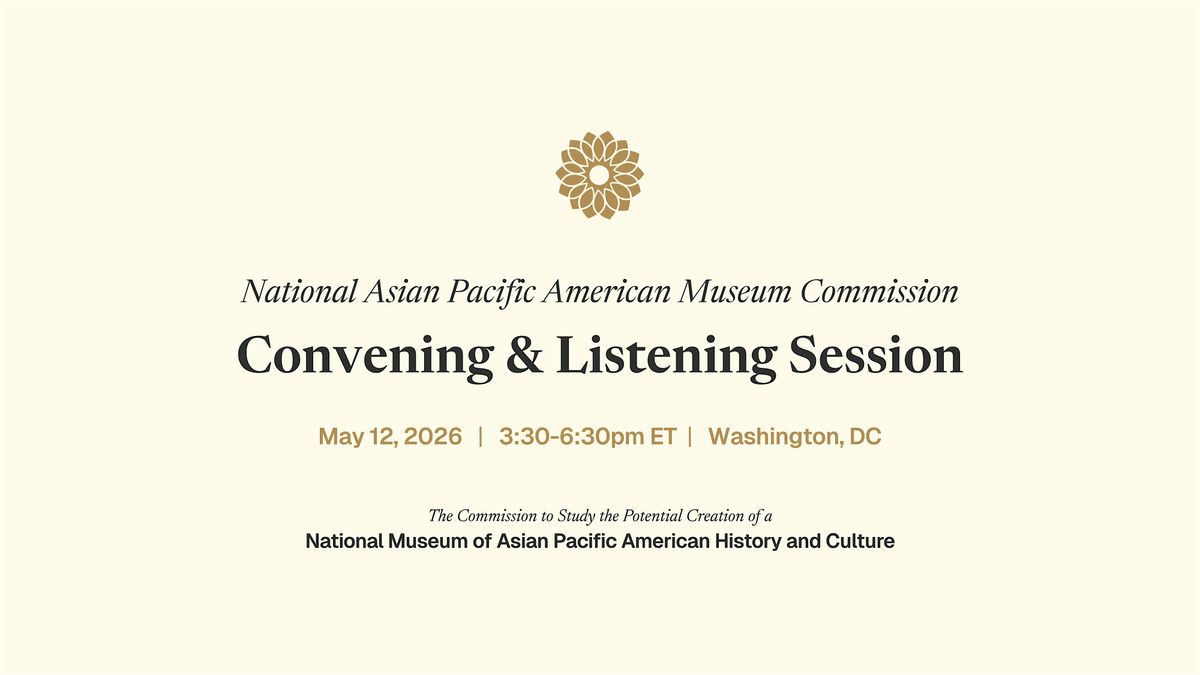 Convening and Listening Session - Washington, DC