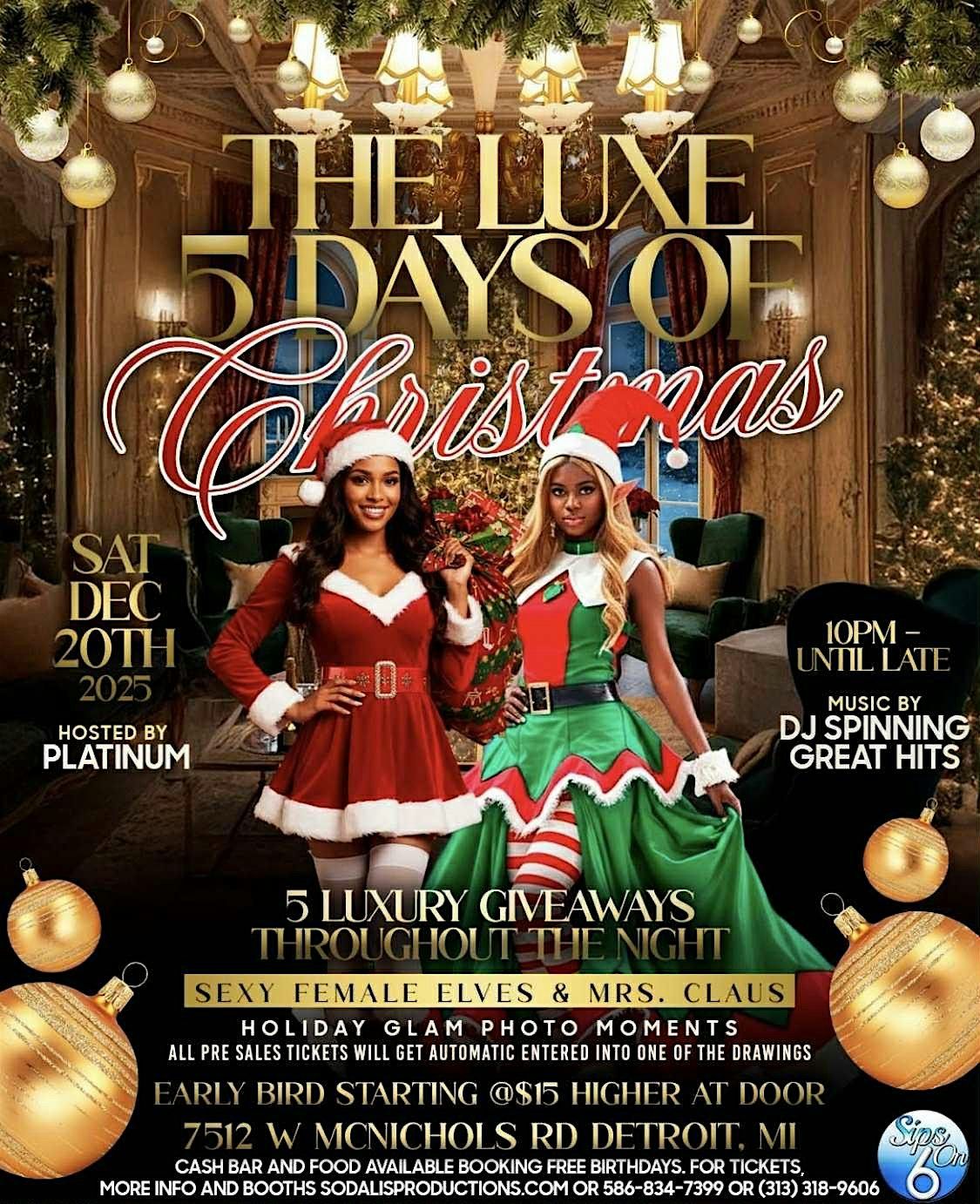 The Luxe 5 Days of Christmas