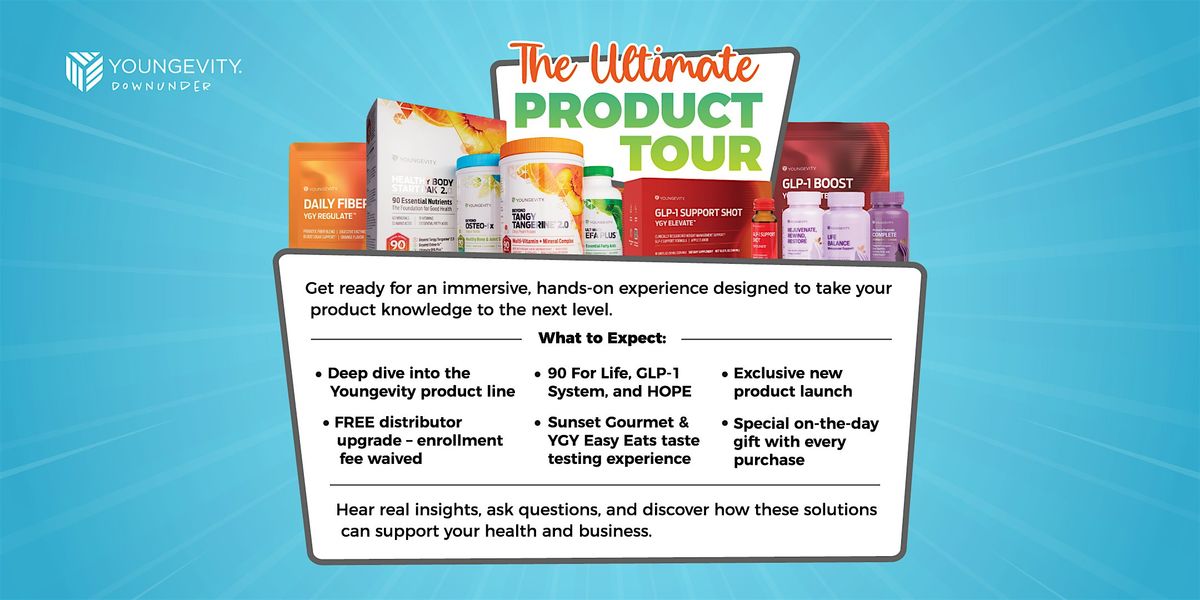 The Ultimate Product Tour- Auckland