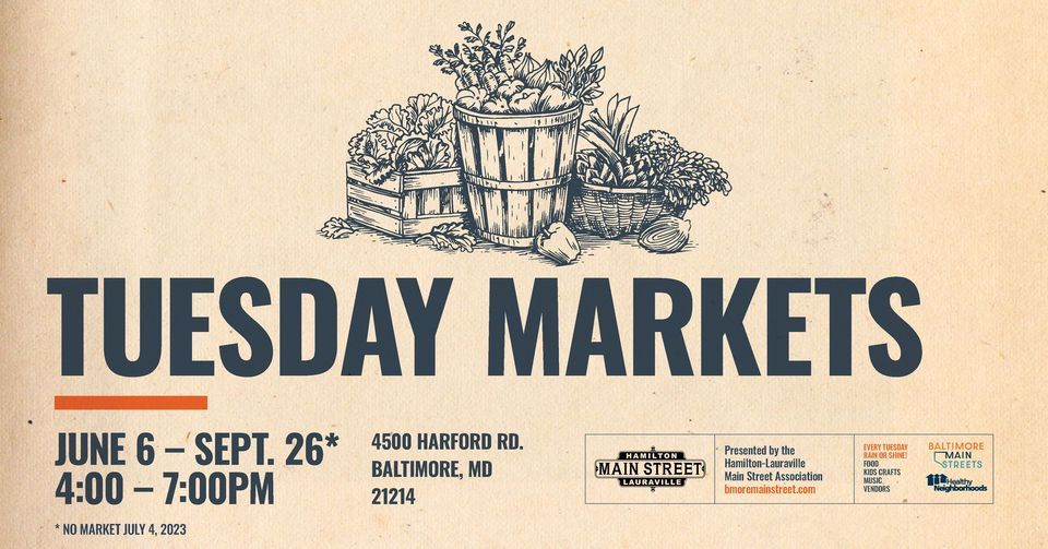 Tuesday Markets - 4500 Harford Road, Baltimore