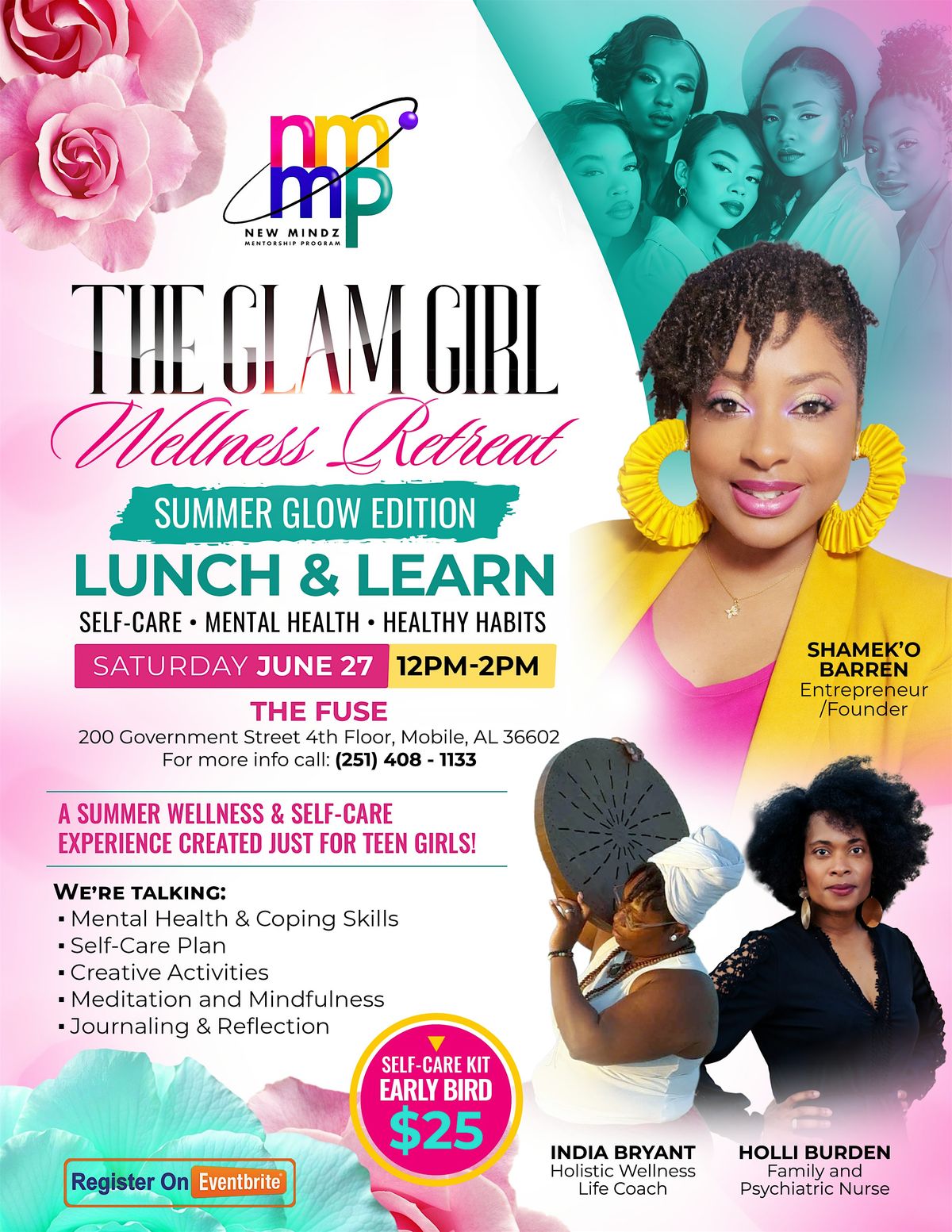 The GLAM Girl Wellness Retreat: Lunch and Learn-Summer Glow Edition