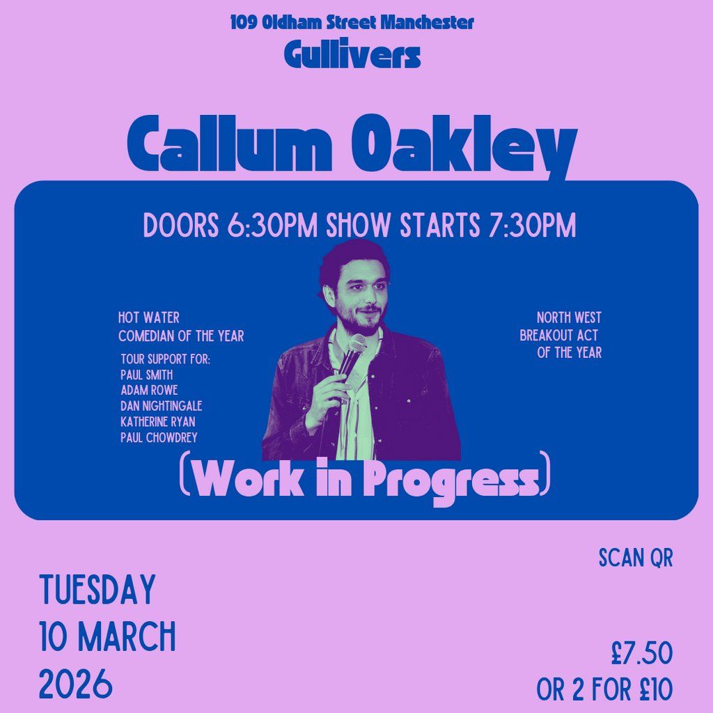 Callum Oakley (Work in Progress)
