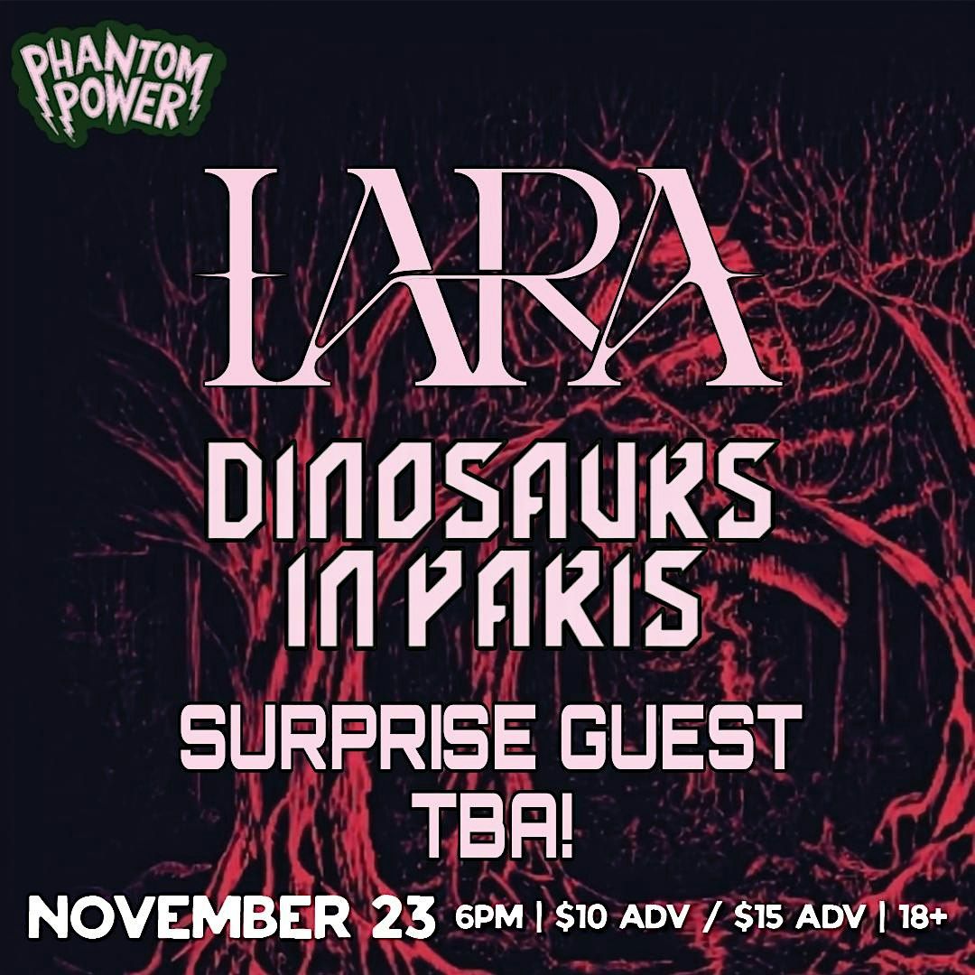 IARA w. Dinosaurs In Paris