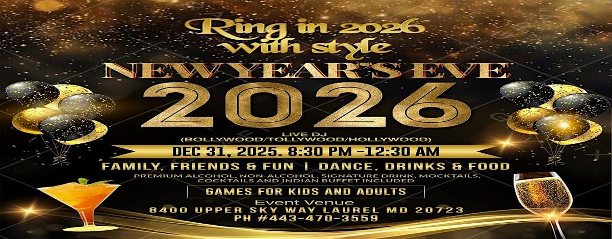 Bollywood Bash-New Year Event 2026