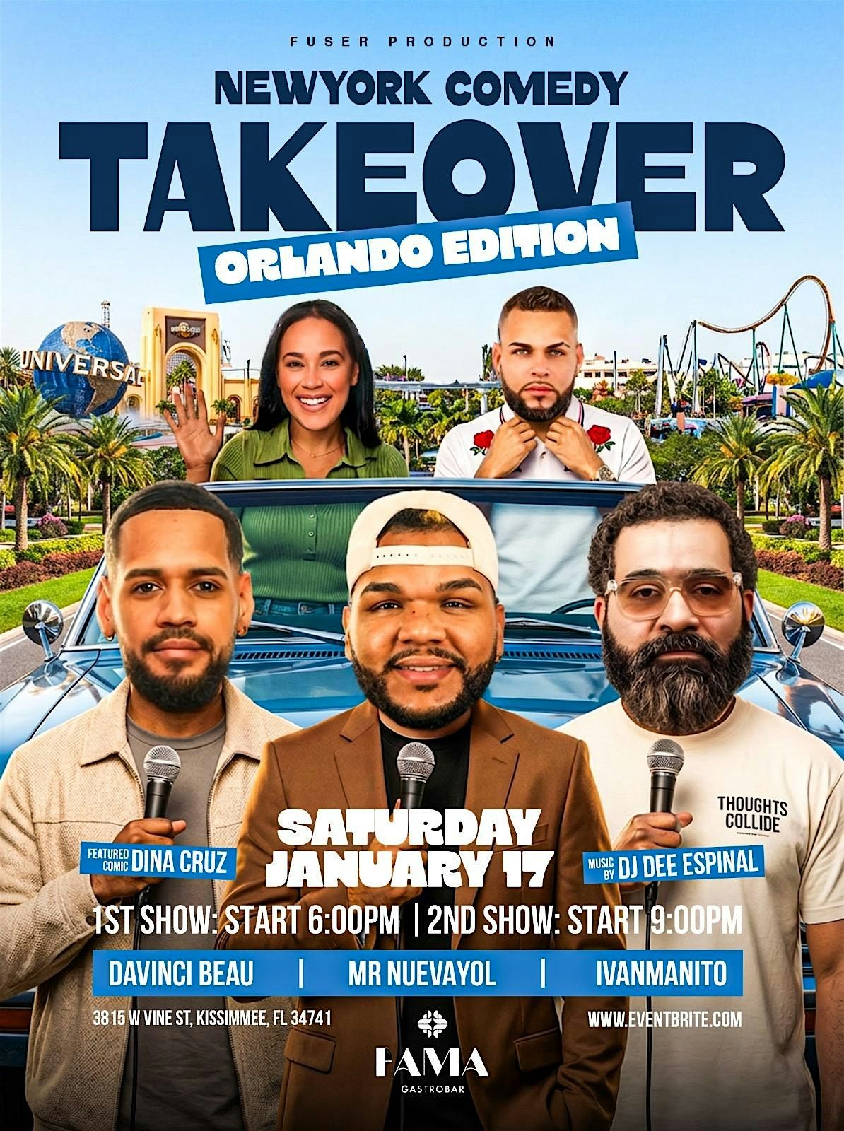 New York Comedy Take Over - Orlando Edition