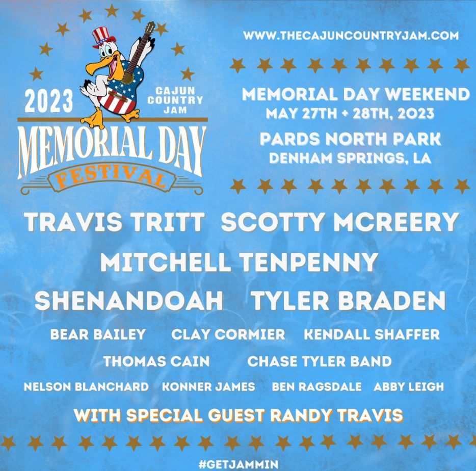 Memorial Day Festival PARDS North Park, Denham Springs, LA May 27, 2023