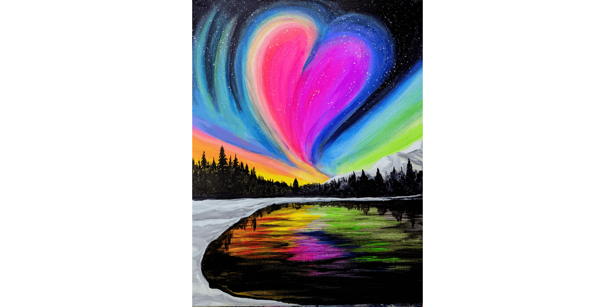 Heavenly Heart - Paint and Sip in Sacramento | Classpop!\u2122